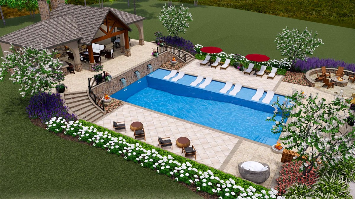 3D landscape design