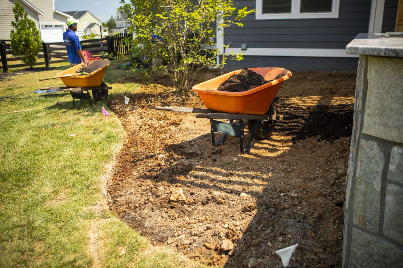 Landscape bed redo