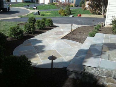 Front landscaping design ideas for Ashburn, Aldie, and Leesburg, VA.