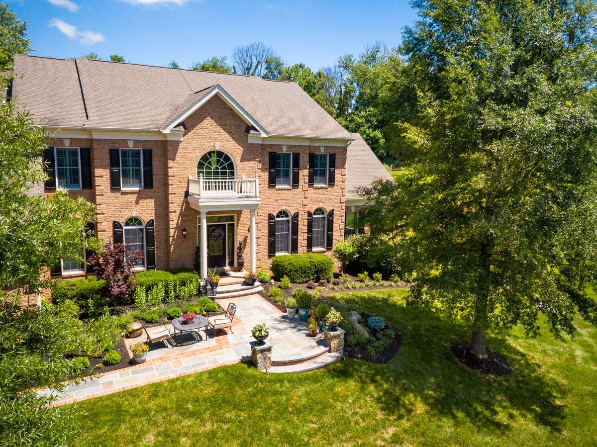 front patio and walkway