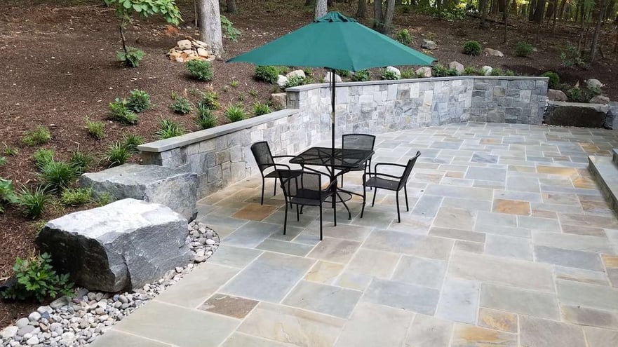 natural stone patio