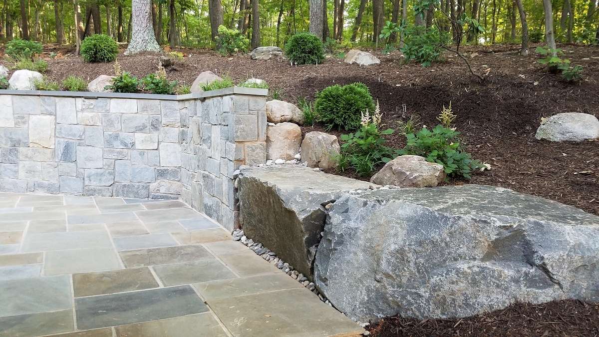Stone Patio & More Landscape Design Haymarket, VA Case Study