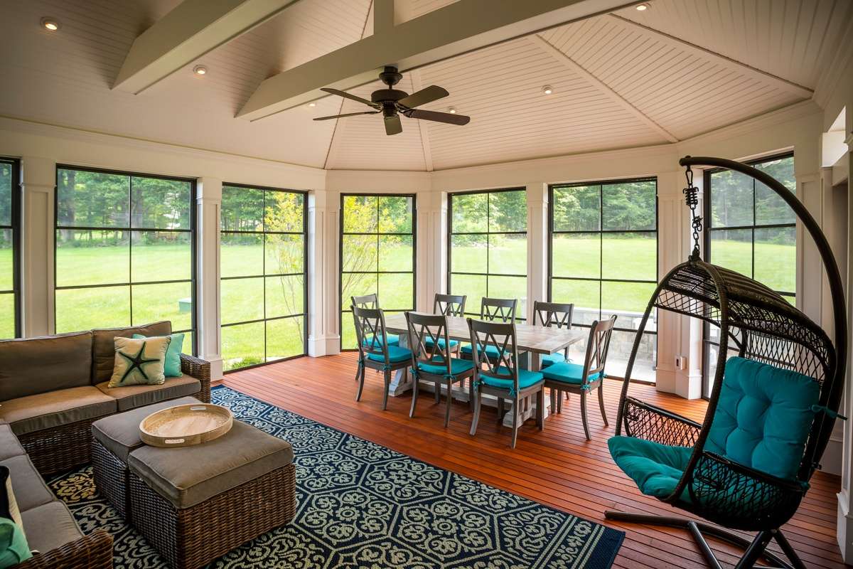 deck screened porch windows